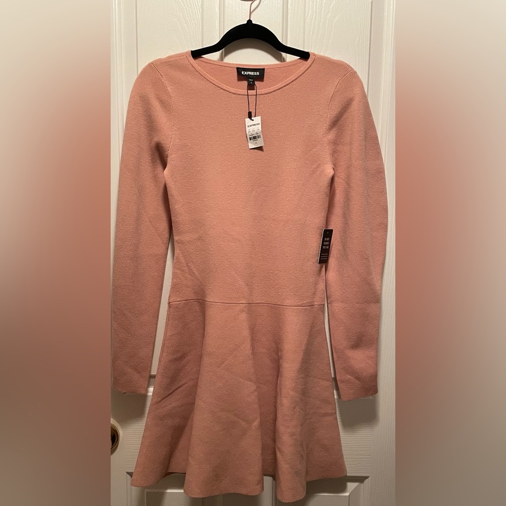 Express Sweater A Line dress